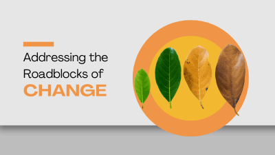 Addressing the Roadblocks of Change